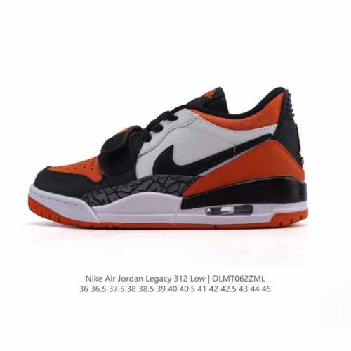 公司级 耐克 Aj 乔丹 Air Jordan Legacy 312 低帮运动鞋 Aj312 乔312百搭篮球鞋 酷炫混搭，谁人不爱？Air Jordan Le