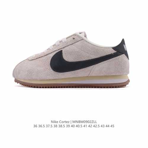 Nike Classic Cortez Nylon 耐克阿甘鞋男女子运动鞋。秉承元年款经典风格，糅合防水鞋面设计，令双足保持干爽舒适。防水锦纶鞋面强势抵御风雨侵