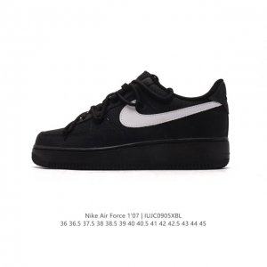 公司级 Af1耐克 Nike Air Force 1 ‘07 Low 空军一号 厚底增高百搭运动板鞋 原楦头原纸板 打造纯正空军版型，专注外贸渠道 全掌内置蜂窝
