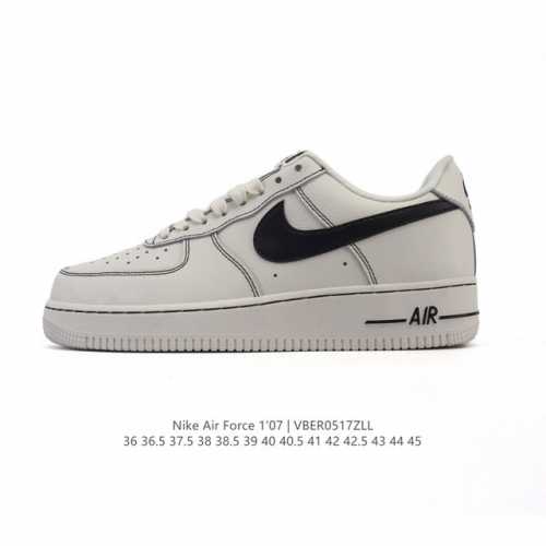 耐克 Nike Air Force 1 '07 Low 空军一号含气垫 小白鞋 2025年 蛇年新款 低帮百搭厚底增高休闲运动板鞋 柔软 弹性十足的缓震性能和出