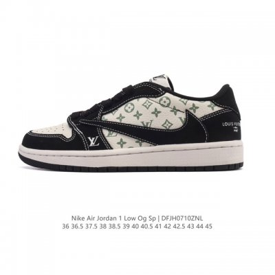 公司级 头层皮 真标 耐克 Nike Air Jordan 1 Low Og Sp Military Blue Aj1乔1倒勾 2025年新款 蛇年新款 低帮篮