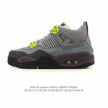 公司级 耐克 Nike Air Jordan 4 Retro Og迈克尔 乔丹Aj4代乔4 低帮复古休闲运动文化篮球鞋。秉承轻量化的速度型篮球鞋设计思想完成设计 - 点击图像关闭