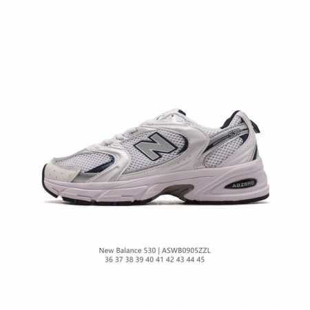 真标 新百伦 Nb530 New Balance 530 复跑古鞋nb530这鞋双确实是nb家经复典古款式之一，以全科新技诠释，成打功造530鞋款。鞋面保在持5 - 点击图像关闭