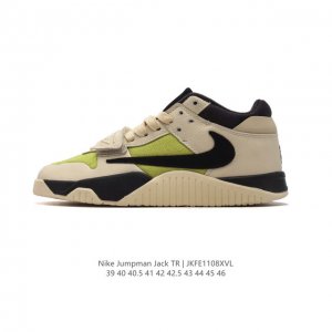 公司级 Travis Scott 的 Jordan Jumpman Jack 训练鞋“Taupe Haze”亮相 Nike 耐克 新款JUMPMAN 乔丹缓震运