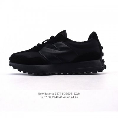 真标 Nb 新百伦 New Balance 327系列复古休闲运动慢跑鞋时尚男女运动鞋 以更纯粹的复古风格设计打造的全新造型 侧身还以解构设计，将 N 字标志以