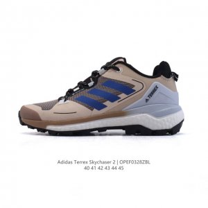 200 【公司级】Adidas阿迪达斯Terrex Skychaser 2 男子经典款户外徒步登山缓震防滑跑步鞋徒步运动鞋，Adidas Terrex Skyc