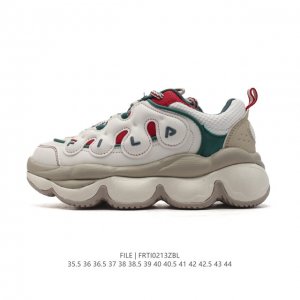 公司级 斐乐 男女同款老爹鞋 Fila Fusion 厚底增高百搭运动鞋 意大利百年经典运动品牌，网红单品 小红书推荐爆款 Fila斐乐新款小白鞋斐乐潮牌文化街