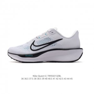 公司级 耐克Nike Air Quest 6 卡贾透质轻气休运闲 透气轻盈缓震跑步鞋，Nike Quest 6男女子透气轻盈缓震跑步鞋采用匠心设计，助你心愿成真