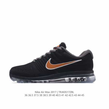 Nike 耐克 Air Max 2017 男女士跑鞋全掌气垫缓震休闲运动跑步鞋。Nikeair Max2017是nike Air Max系列的2017年旗舰款跑 - 点击图像关闭