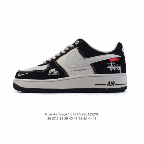 160 耐克 Nike Air Force 1 '07 Low 空军一号含气垫 小白鞋 2025年 蛇年新款 低帮百搭厚底增高休闲运动板鞋。柔软、弹性十足的缓震