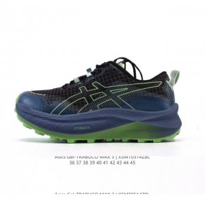 新品 亚瑟士 Asics Gel-Trabuco Max 3 舒适缓震耐用 竞速防滑耐磨 低帮 越野跑步鞋 男款 跑鞋参数 中底采用Ff Blast+ 亚瑟士独