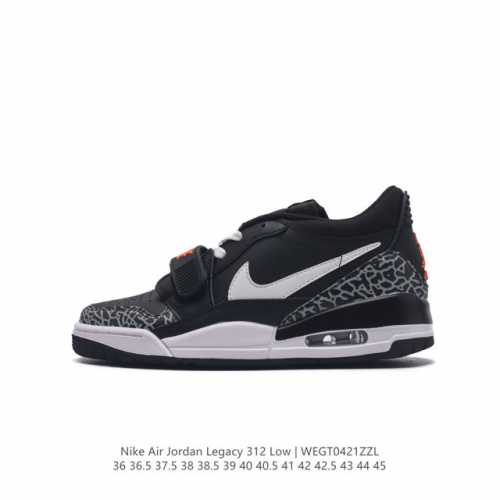耐克 Aj 乔丹 Air Jordan Legacy 312 低帮运动鞋百搭篮球鞋。酷炫混搭，谁人不爱？Air Jordan Legacy 312 Low 运动
