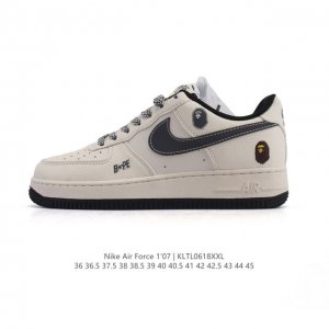公司级 Af1耐克 Nike Air Force 1 ‘07 Low 空军一号 小白鞋 厚底增高百搭运动板鞋 原楦头原纸板 打造纯正空军版型，专注外贸渠道 全掌