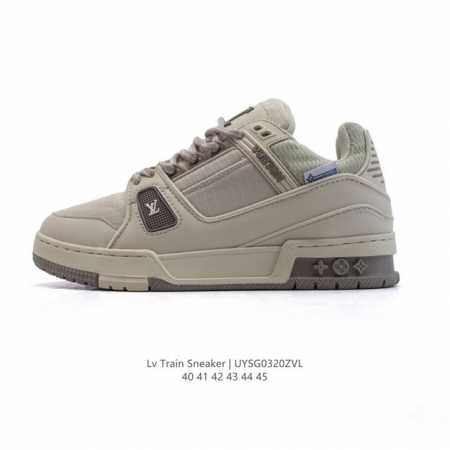180 【公司级】路易威登 Louis Vuitton Lv【公司级】路易威登板鞋 时尚运动鞋潮厚底增高男鞋。舒适防滑底和百搭性霸屏整个时尚娱乐圈，细节调整完美 - 点击图像关闭