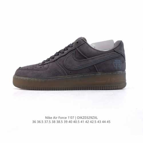 耐克 Nike Air Force 1 ’07 空军一号 Af 1 低帮 厚底增高百搭小白鞋 休闲运动板鞋。柔软、弹性十足的缓震性能和出色的中底设计，横跨复古与