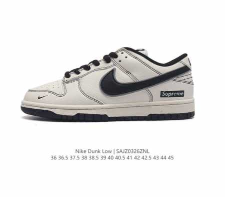 耐克nike Dunk Low 板鞋 Sb系列经典百搭休闲运动板鞋加厚鞋舌的填充 使舒适性大大提升 同时也更方便穿脱中底部分则加入了脚感柔软舒适zoomair气 - 点击图像关闭