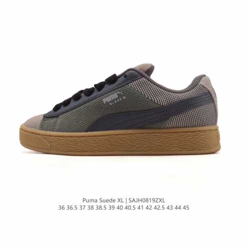 彪马 Puma 休闲板鞋 Suede Xl系列经典厚底防滑耐磨舒适透气运动鞋 新年穿有型 时尚 穿搭 球鞋 穿搭 时尚 潮流 面包鞋 Puma面包鞋，情侣必