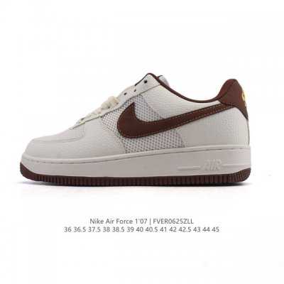 耐克 Nike Air Force 1 '07 Low 2025新年新款 蛇年限定 空军一号含气垫 小白鞋 低帮百搭厚底增高休闲运动板鞋。柔软、弹性十足的缓震性