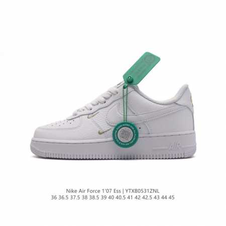公司级 附赠送logo清洁刷 Af1耐克 Nike Air Force 1 ‘07 Low 空军一号厚底增高百搭休闲运动板鞋 原楦头原纸板 打造纯正空军版型，专 - 点击图像关闭