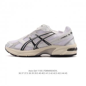 Asics 亚瑟士 新款情侣健步减震复古鞋Gel-1 男女时尚透气运动潮流耐磨休闲鞋 。选用网眼与皮革相接，复古而富有层次感。网布搭配金属感线条，虎爪 Logo