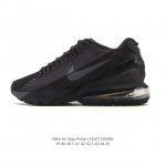 Nike 耐克 女子休闲鞋气垫缓震跑步鞋 Air Max plus 运动鞋 造型超讨喜！鞋面以网面织物材质包裹，保证了轻薄透气，更适合夏季穿着。鞋侧 鱼骨 形状