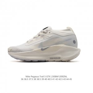 公司级 耐克 Nike Pegasustrail5 男女同款越野跑步鞋夏新款耐克飞马该鞋款搭载出众回弹的 Reactx 泡绵中底，多种地面，皆可轻松驾驭。采用别
