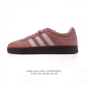 阿迪达斯 Adidas Vl Court Classic Shoes 运动休闲板鞋德训鞋 T头鞋 这款Adidas经典运动鞋，以经典造型塑就百搭风格。灵感源自A