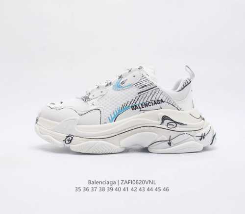 公司级纯原巴黎世家 3.0代户外概念鞋 Balenciaga Sneaker Tess 3.0 独家纯原版本 细节精准对位官方 私模组合大底DD