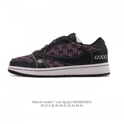 公司级 真标 耐克 Nike Air Jordan 1 Low Og Sp Military Blue Aj1乔1倒勾 2025年新款 蛇年新款 Gucci 联