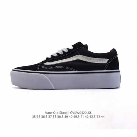 万斯 Vans Og Oid Skool百搭休闲低帮运动滑板鞋 其实Style 36就是现在风靡潮流的Vans鞋款Old Skool的Og版本。历经岁月洗礼的复 - 点击图像关闭