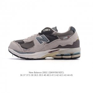真标 New Balance M2002R Nb新百伦男女鞋 潮流复古织物皮革减震防滑耐磨轻便低帮跑步鞋 原档数据独立私模大底 唯一正确六层组合大底 Rb前软后