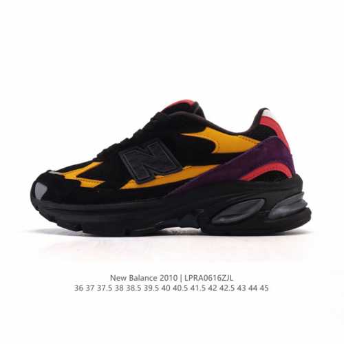 公司级 新百伦 New Balance2010 英产做旧鞋款纯色绒运动鞋 厚底增高老爹鞋。此复刻经典鞋款，加入当下大热的户外元素，以曾经篮球鞋款型式样加以打造鞋