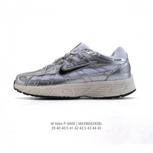 耐克 Nike 男子休闲运动鞋P-6000Premium 轻便舒适透气防滑缓震耐磨跑步鞋。P-6000 是一款植根于 0 年代风格的混合款式，让人想起去年再次流