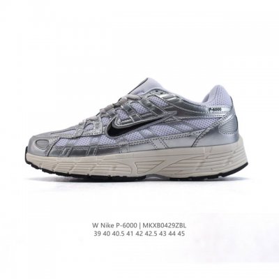 耐克 Nike 男子休闲运动鞋P-6000Premium 轻便舒适透气防滑缓震耐磨跑步鞋。P-6000 是一款植根于 0 年代风格的混合款式，让人想起去年再次流