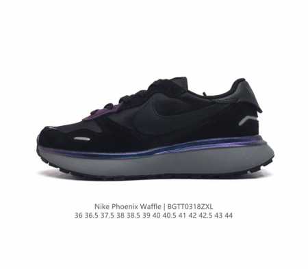 耐克 Nike Phoenix Waffle 复古运动跑步鞋 厚底增高老爹鞋 Nike Phoenix Waffle 以更现代的视角展现了 Swoosh 的跑步 - 点击图像关闭