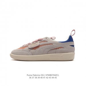 彪马puma Palermo Og 防滑耐磨低帮德训板鞋 男女运动鞋，Army Trainer Og休闲鞋沿用德训鞋经典外观 鞋身和鞋舌分别添加了品牌标志性 L