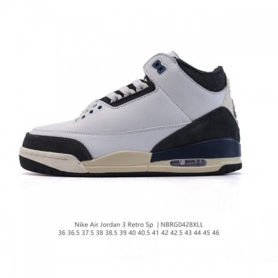 公司级 耐克 乔丹 Aj3 耐克 Nike Air Jordan 3 Retro Se 乔3 复刻篮球鞋 乔丹3代 三代 男女子运动鞋，作为 Aj 系列中广受认