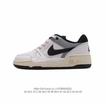 耐克 Nike 全新鞋型 来了！Nike Full Force Low 时尚复古运动板鞋，复古气质爆棚！近年来复古风的兴起，众多品牌纷纷推出自己的全新鞋款，势必 - 点击图像关闭