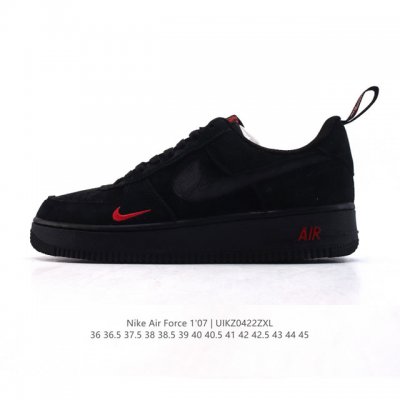 耐克 Nike Air Force 7 Low 空军一号含气垫 小白鞋 低帮百搭厚底增高休闲运动板鞋。柔软、弹性十足的缓震性能和出色的中底设计，横跨复古与现代的