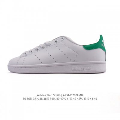真标 阿迪达斯 Adidas 经典Y运动板鞋 新版本 Adidas Originals Stan Smith 厚底增高小白鞋！脚感新升级！整双鞋依旧是传统的低帮