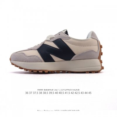 真标 Nb 新百伦 New Balance 327系列复古休闲运动慢跑鞋时尚男女运动鞋 以更纯粹的复古风格设计打造的全新造型 侧身还以解构设计，将 N 字标志以