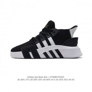 阿迪达斯 Adidas三叶草 Eqt Bask Adv V2 男女复古运动休闲鞋复古中帮经典鞋运动鞋 这款adidas Equipment Bask Adv V