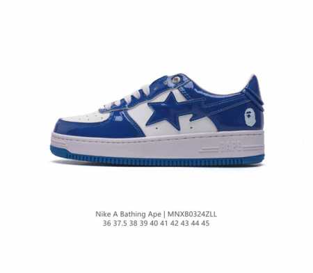 A Bathing Ape 安逸猿 男女运动鞋复古板鞋 升级原楦原纸版数据开发 采用超软皮革鞋面材质 内置全掌air Sole气垫定制联乘 日本里原宿潮流品牌a - 点击图像关闭