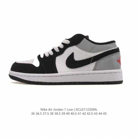公司级 真标 耐克 乔丹Air Jordan 1 Low Aj1 乔1 乔丹1代Aj1 低帮复古文化休闲运动篮球鞋。该鞋款从 1985 年元年款汲取设计灵感，焕 - 点击图像关闭
