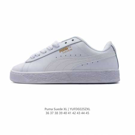 彪马 Puma 休闲板鞋 Suede Xl系列经典翻毛皮厚底防滑耐磨舒适透气运动鞋 新年穿有型 时尚 穿搭 球鞋 穿搭 时尚 潮流 面包鞋 Puma面包鞋， - 点击图像关闭