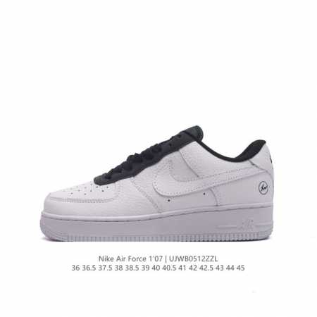 耐克 Nike Air Force 1 '07 Low 空军一号含气垫 低帮百搭厚底增高休闲运动板鞋。柔软、弹性十足的缓震性能和出色的中底设计，横跨复古与现代的 - 点击图像关闭