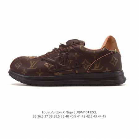新品公司级 路易威登Louis Vuitton X Nigo 联名款运动鞋 Buttersoft Fw25 圆头系带 低帮 生活休闲鞋 阿甘鞋 路易威登 Lou - 点击图像关闭