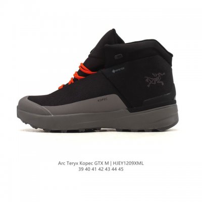 公司级 始祖鸟 Arc’Teryx 男鞋新款中帮登山鞋 Kopec Mid Gtx 覆盖防水轻量缓震耐磨徒步鞋时尚经典轻便舒适防水登山鞋舒适百搭 中高帮 徒步鞋