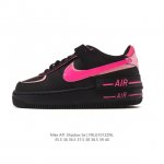 公司级 Nike 耐克低帮板鞋 空军一号 Af1马卡龙 Af1厚底增高百搭运动板鞋 Nike Air Force 1 “Shadow” 造型设计上与 Sacai