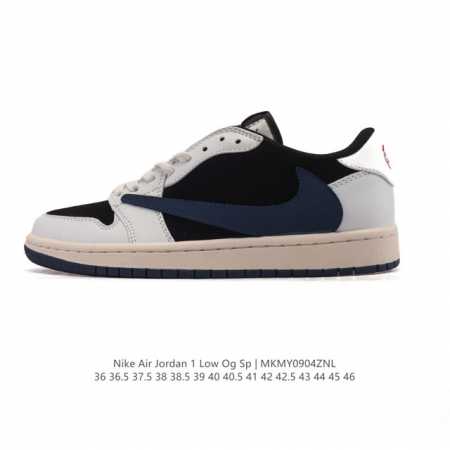 公司级 耐克 Nike Air Jordan 1 Low Og Sp Military Blue Aj1乔1倒勾 2025年新款 低帮篮球鞋 Aj1 乔丹1代 - 点击图像关闭